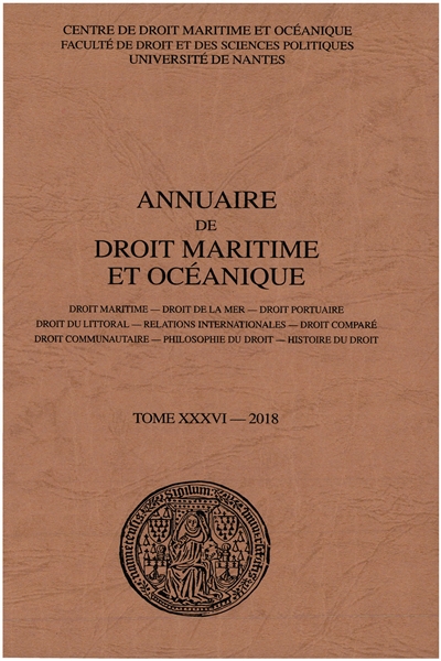 Annuaire de droit maritime...