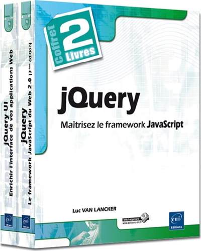 jQuery : maîtrisez le framework JavaScript : coffret 2 livres