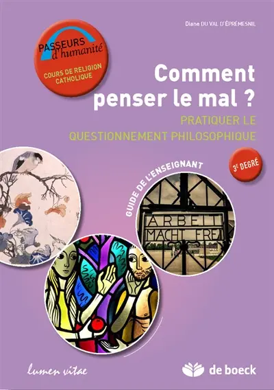 Comment penser le mal : pratiquer le questionnement philosophique : guide de l'enseignant