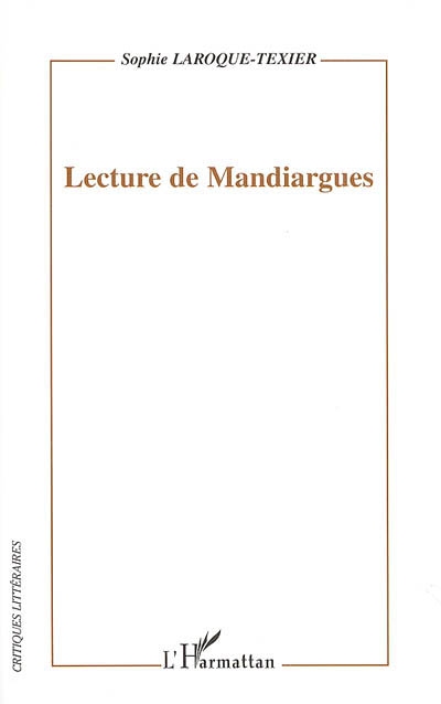 Lecture de Mandiargues