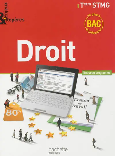 Droit, terminale STMG : nouveau programme : format compact