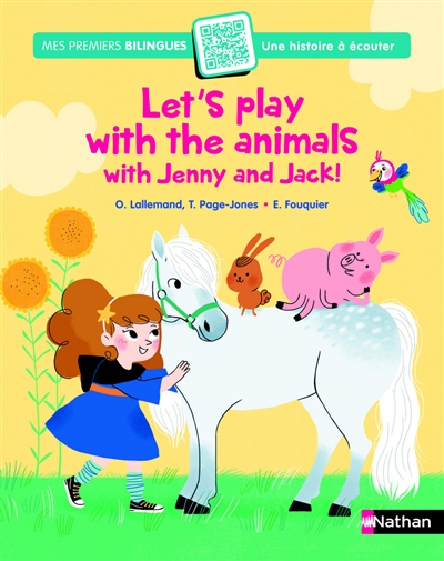 Let's play with the animals with Jenny and Jack !