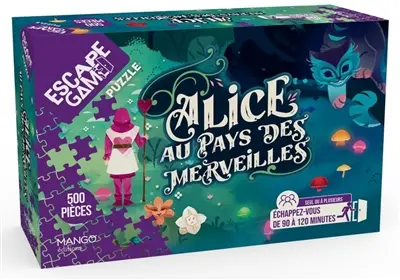 Escape game puzzle : Alice au pays des merveilles