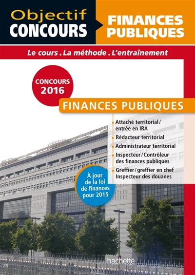 Finances publiques : concours 2016
