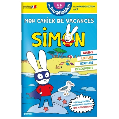 Mon cahier de vacances...