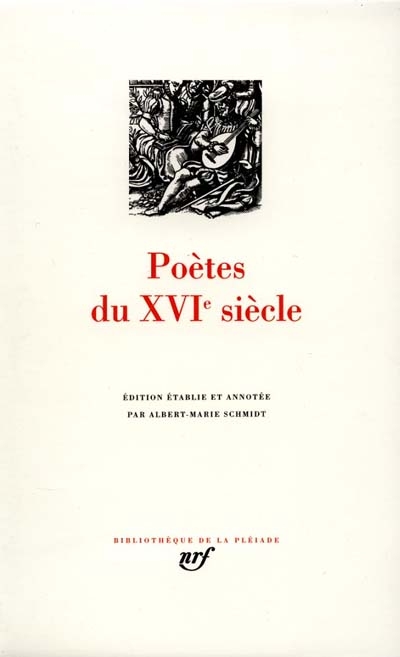 Poètes du XVIe siècle