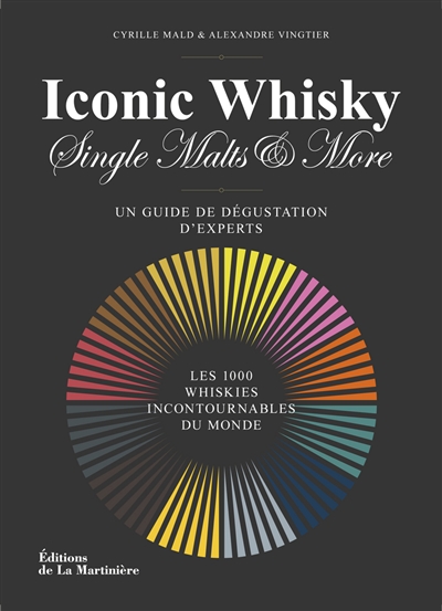 Iconic whisky, single malts & more : un guide de dégustation d'experts : les 100 whiskies incontournables du monde