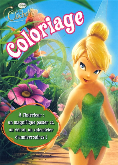 Fée Clochette : coloriage + poster