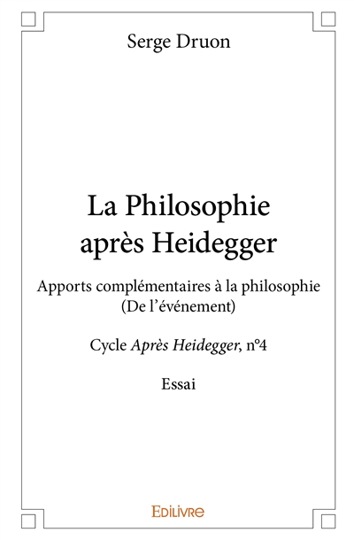 La philosophie après...