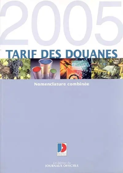 Tarif des douanes 2005