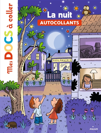 La nuit : autocollants