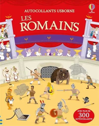 Les Romains : Autocollants Usborne : Dès 5 ans