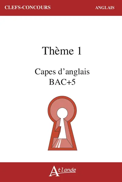 Thème 1 (TP) : Capes d'anglais bac + 5