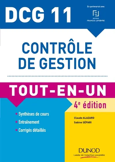 Contrôle de gestion, DCG 11 : tout-en-un