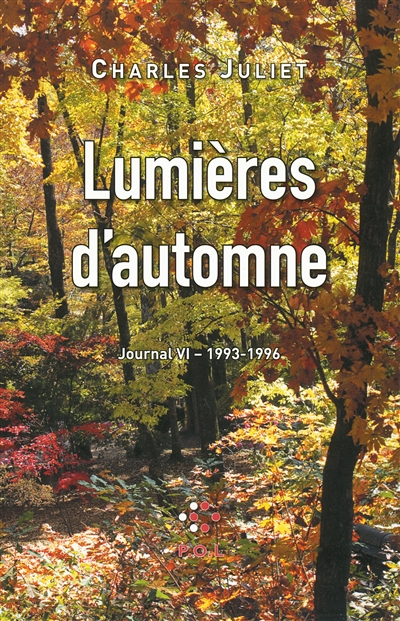 Journal. Vol. 6. Lumières d'automne : journal, 1993-1996