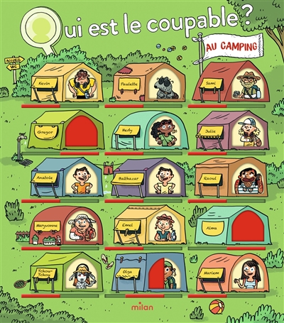 Qui est le coupable ?. Au camping