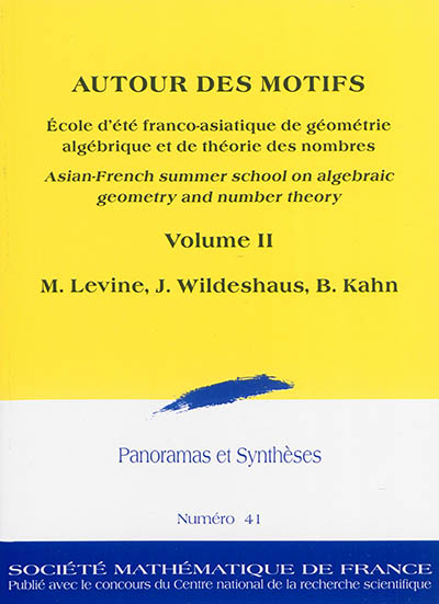 Panoramas et synthèses, n° 41. Autour des motifs : volume II