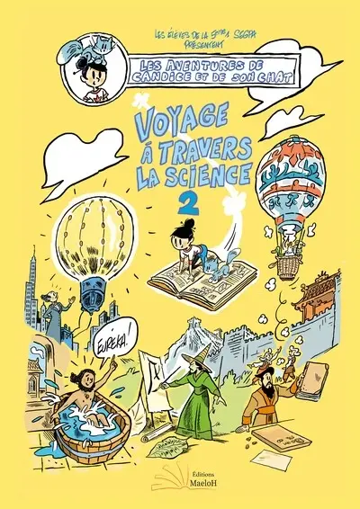 Les aventures de Candice et de son chat : voyage à travers la science. Vol. 2