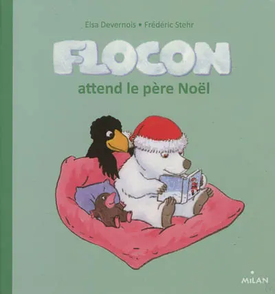 Flocon attend le Père Noël