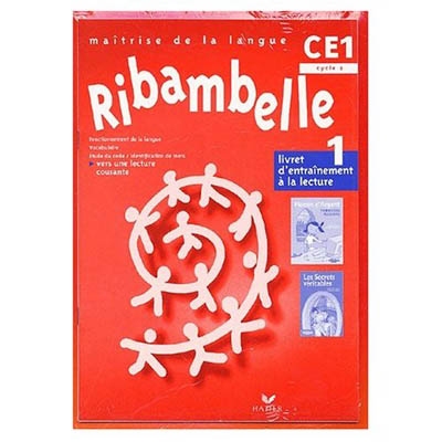 Ribambelle CE1, cycle 2 : maîtrise de la langue, le cahier d'activités 1 et le livret d'entraînement à la lecture 1