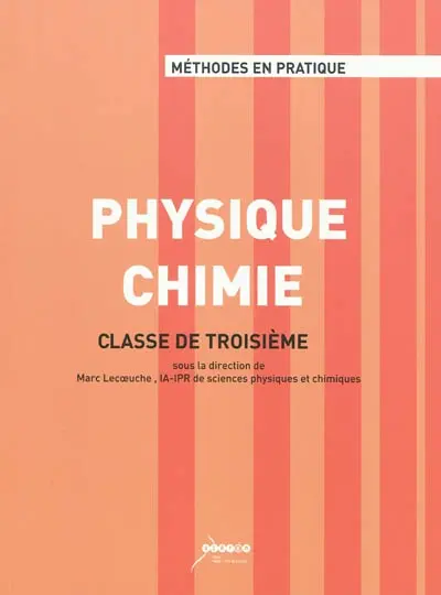 Physique chimie, classe de troisième