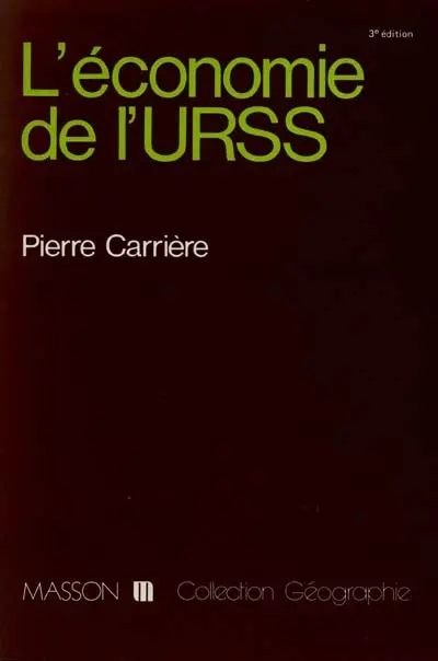 L'Economie de l'U.R.S.S.