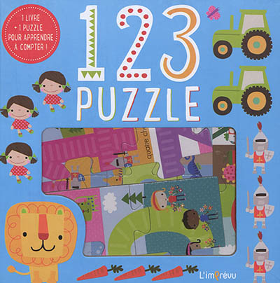 1, 2, 3 puzzle : 1 livre + 1 puzzle pour apprendre à compter !