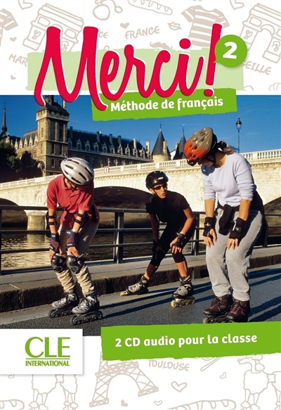 Merci ! méthode français 2 : 2 CD audio pour la classe