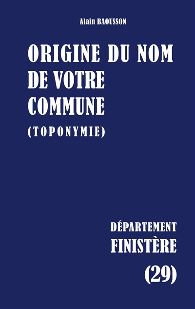 Origine du nom de votre...