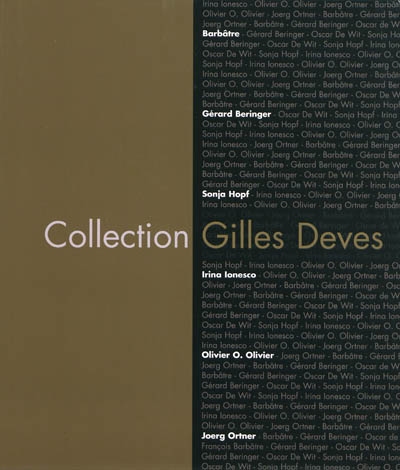 Collection Gilles Deves