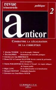 Anticor, n° 2. Combattre la...