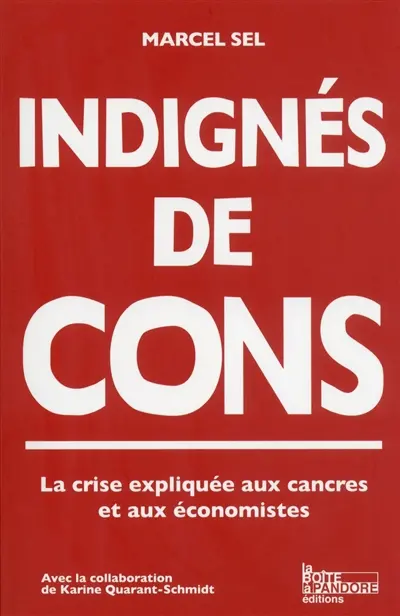 Indignés de cons : la crise expliquée aux cancres et aux économistes