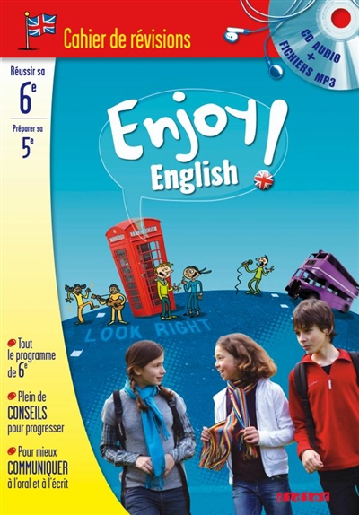 Enjoy English, 6e : cahier de révisions