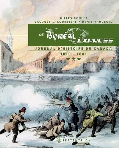 Journal d'histoire du Canada, 1810-1841