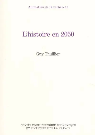 L'histoire en 2050