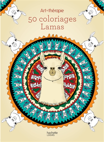 Lamas : 50 coloriages