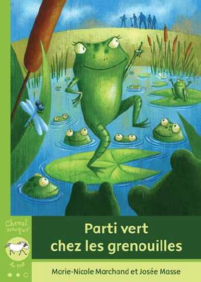 Parti vert chez les grenouilles