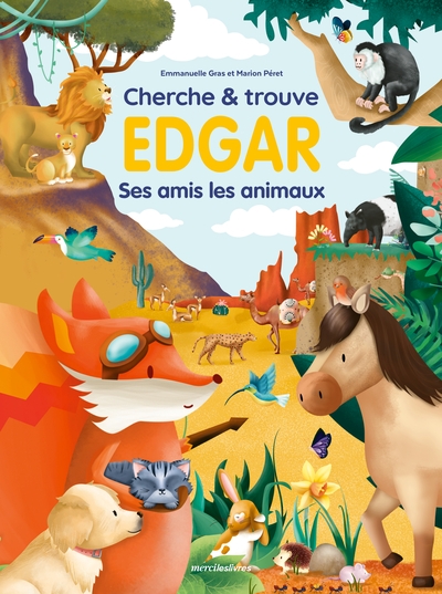 cherche et trouve edgar : ses amis les animaux