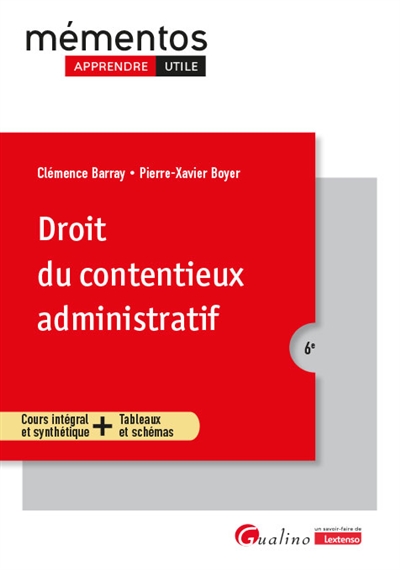 Droit du contentieux...