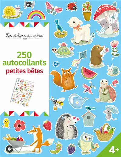 Petites bêtes : 250 autocollants