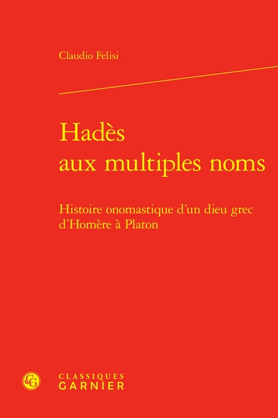 Hadès aux multiples noms :...