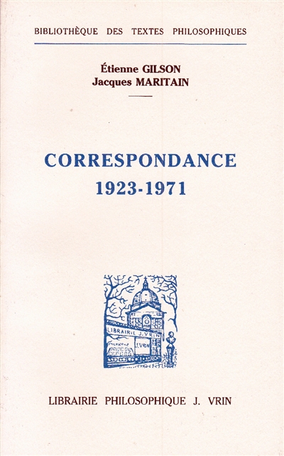 Correspondance 1923-1971 : deux approches de l'être