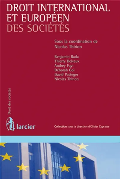 Droit international et européen des sociétés