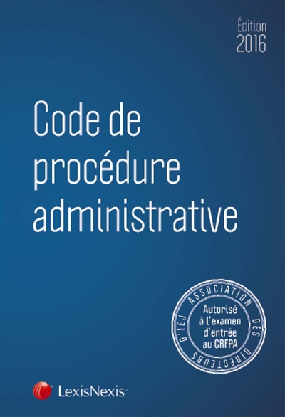 Code de procédure...