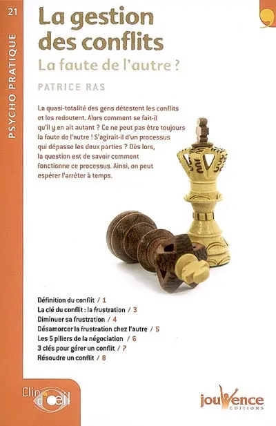 La gestion des conflits : la faute de l'autre ?