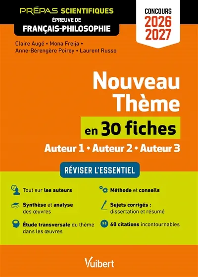 Les arcanes de la création en 30 fiches : prépas scientifiques, épreuve de français philosophie, concours 2026-2027