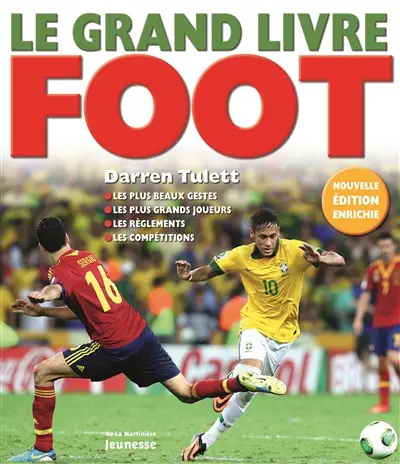 Le grand livre foot : les plus beaux gestes, les plus grands joueurs, les règlements, les compétitions
