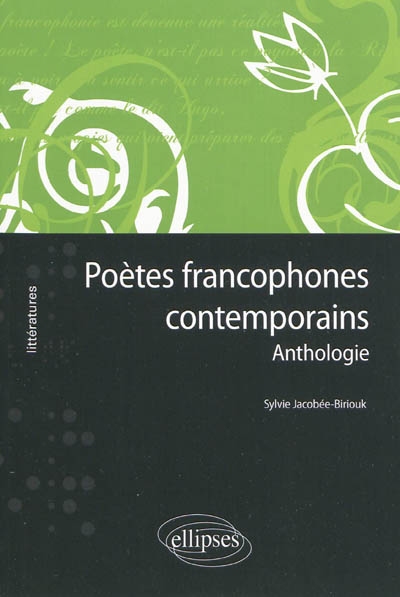 Poètes francophones contemporains : anthologie