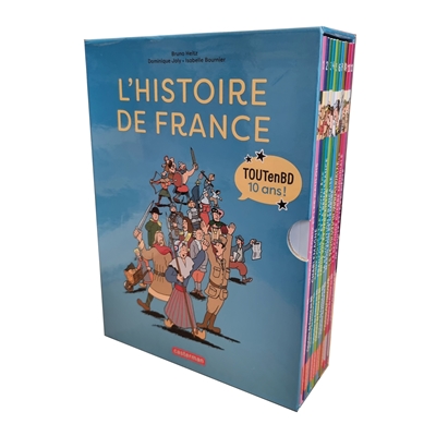 L'histoire de France : tout en Bd, 10 ans ! :vol 1 : Vercingetorix et les Gaulois