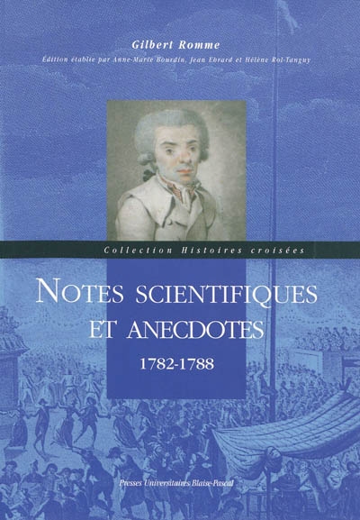 Notes scientifiques et anecdotes : 1782-1788